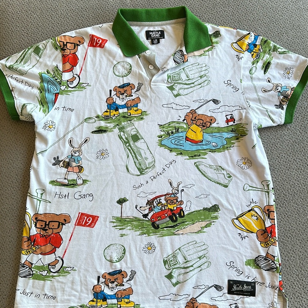 Hustle Collar shirt